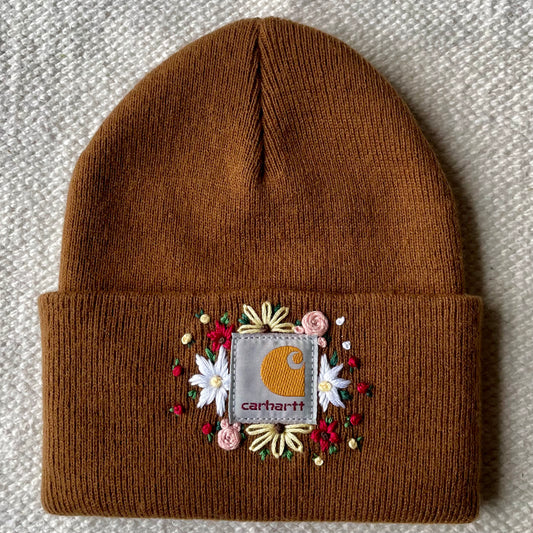 Baby/Toddler Hand Embroidered Beanie