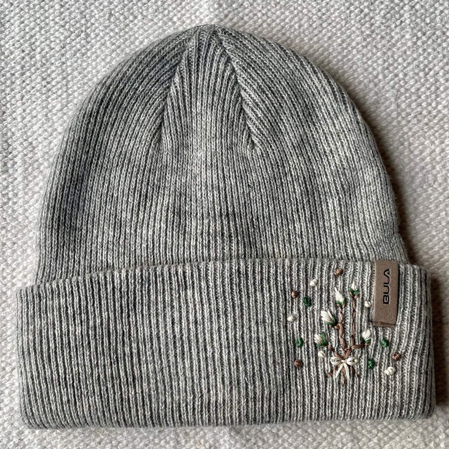 Adult Hand Embroidered Beanie