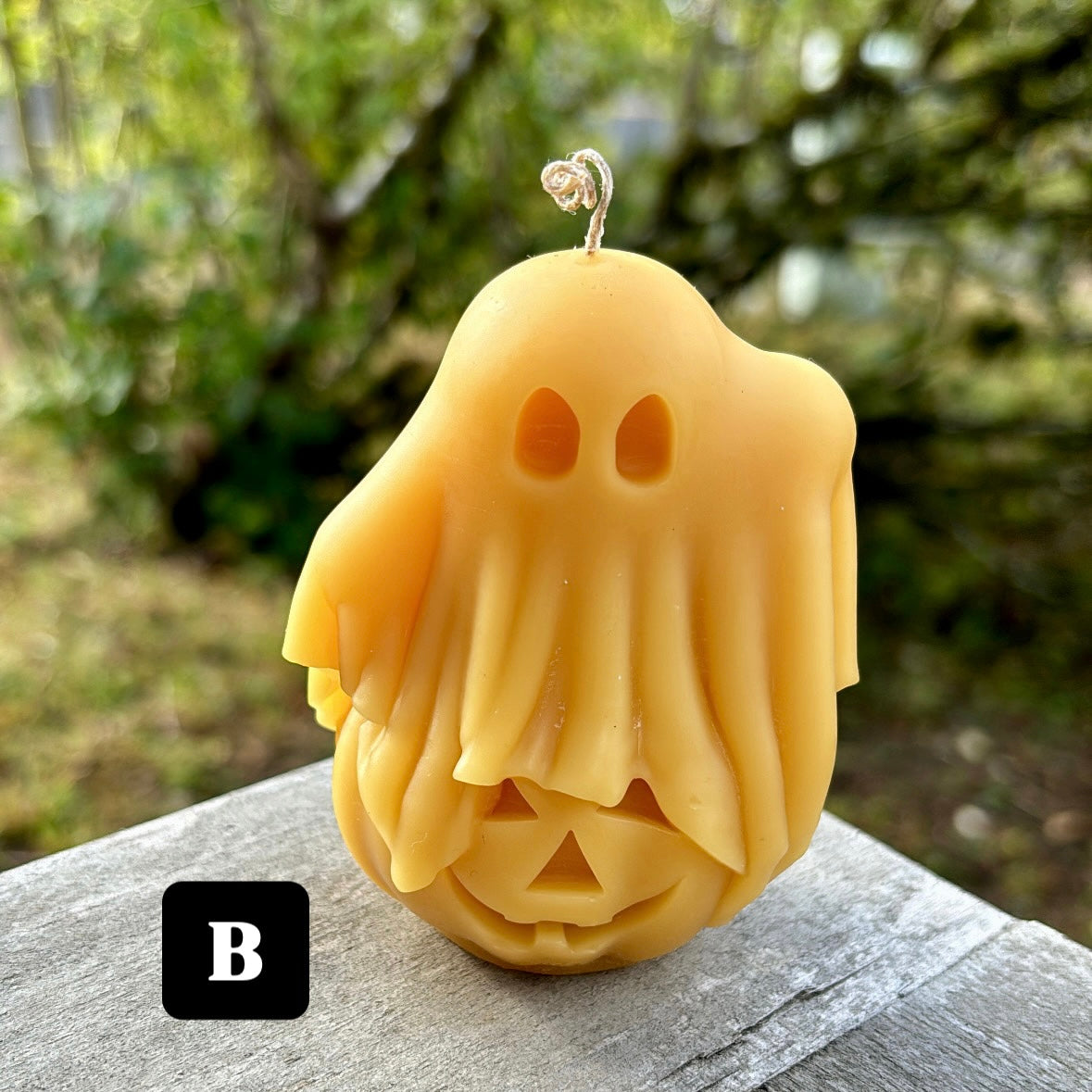 Spooky Season Beeswax Candles