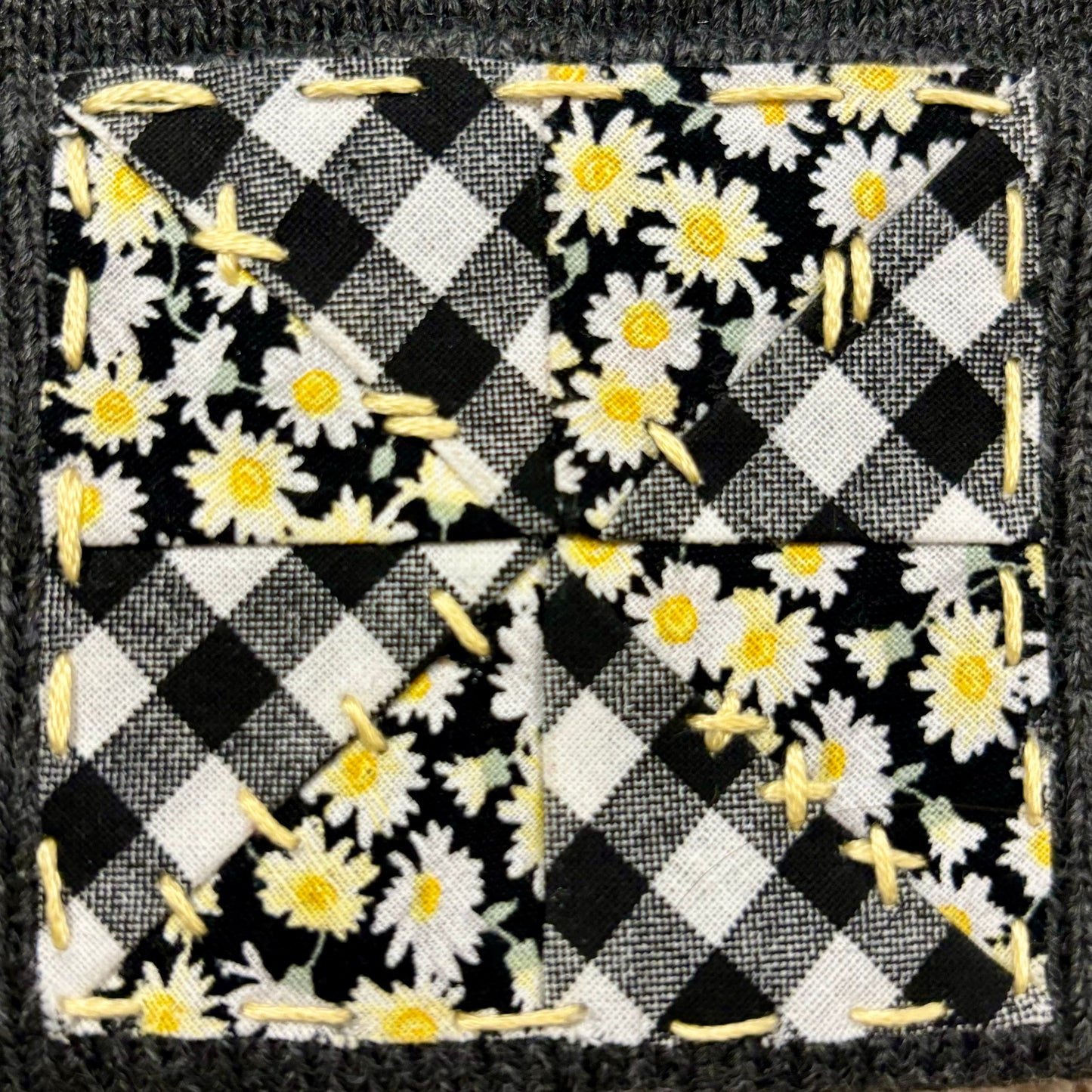 Quilt Square Beanie