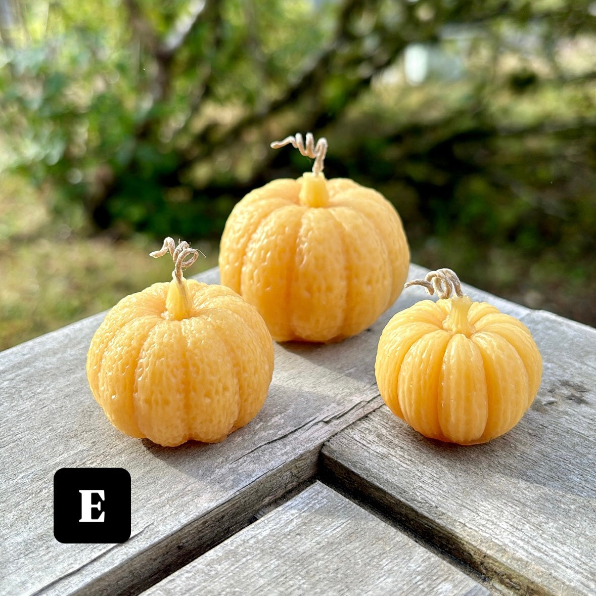 Spooky Season Beeswax Candles