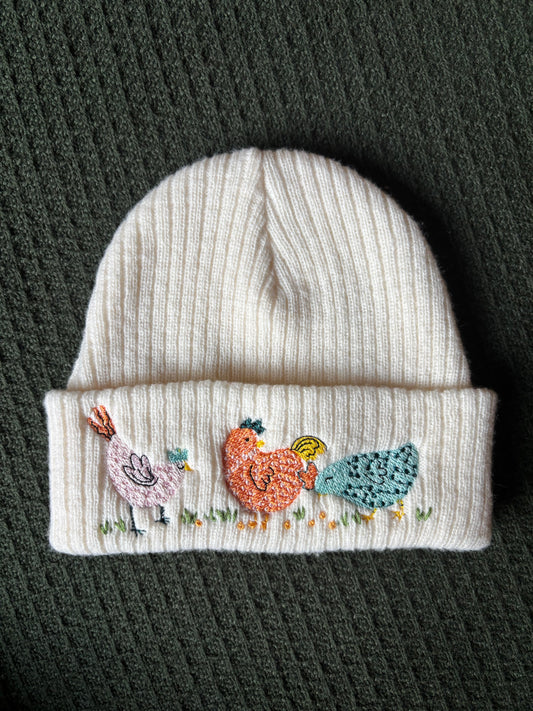 Baby/Toddler Chicken Beanie