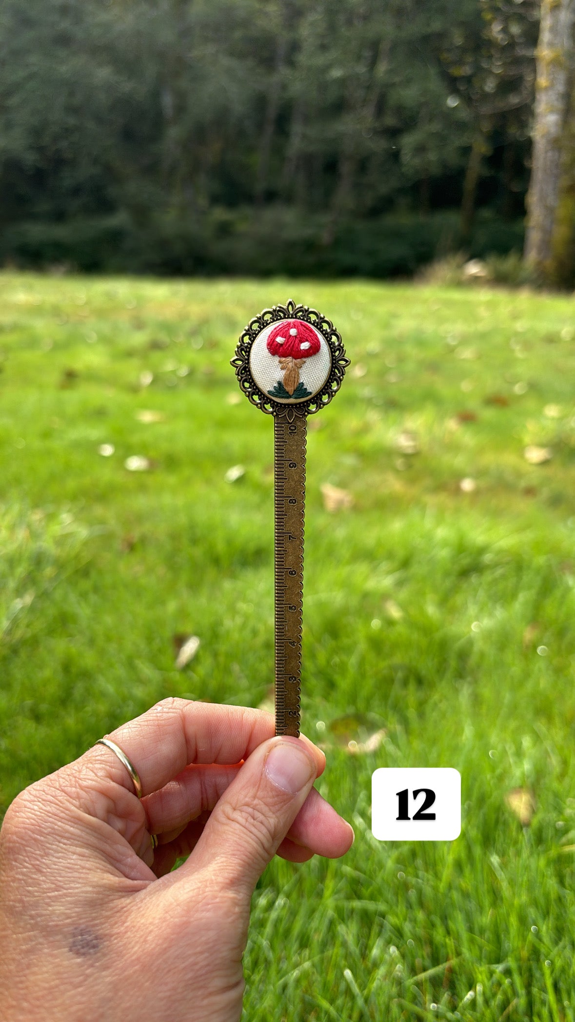 Hand Embroidered Bookmarks