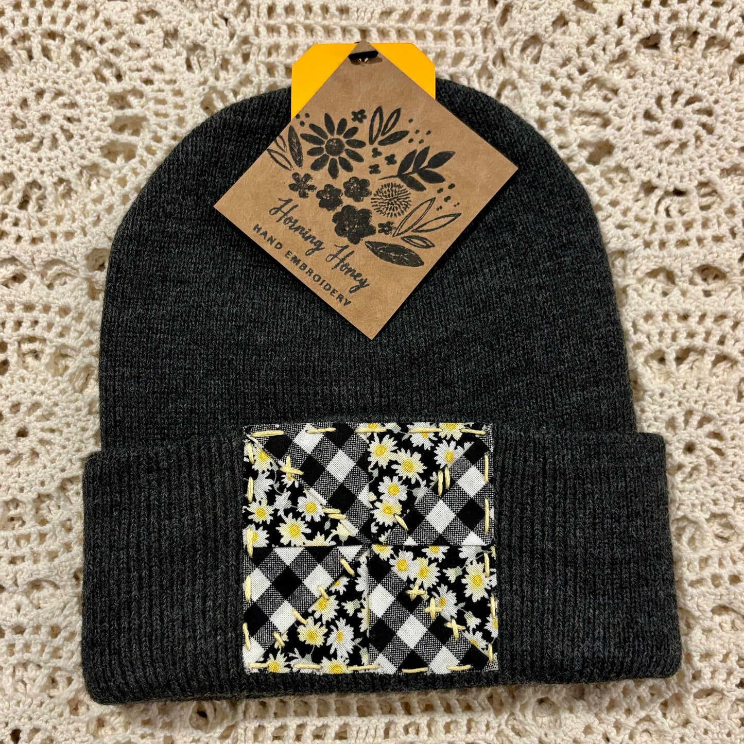 Quilt Square Beanie