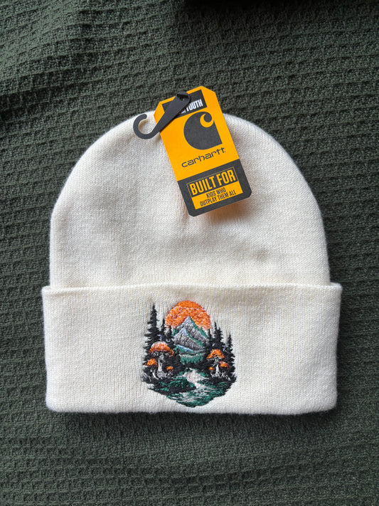 Youth Embroidered Carhartt Beanie