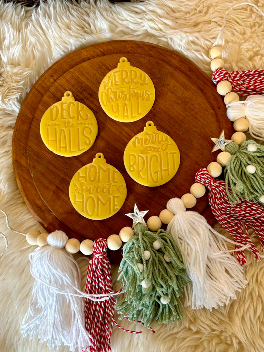 Beeswax Christmas Ornament