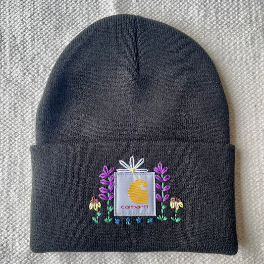 Adult Hand Embroidered Beanie