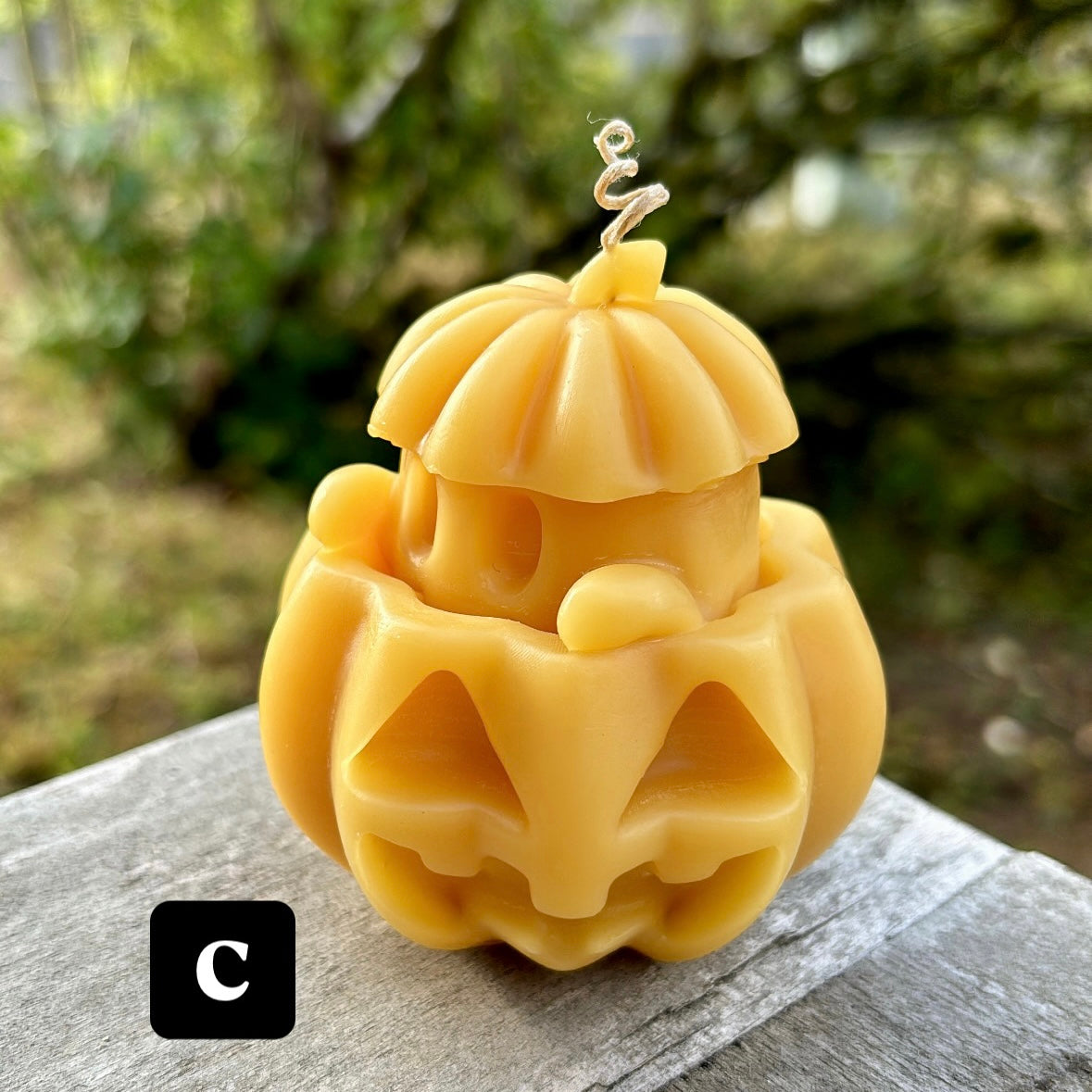 Spooky Season Beeswax Candles